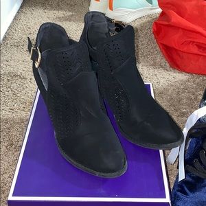 Black booties